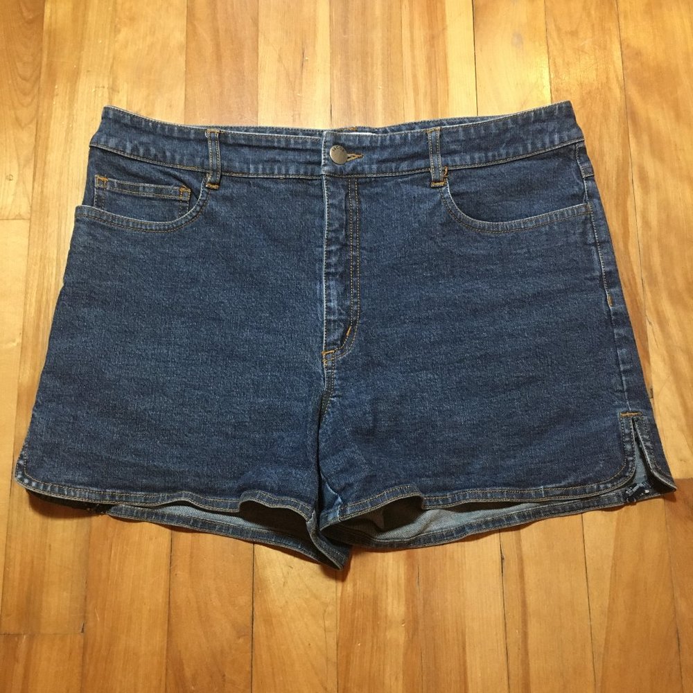 JACOB High Waist Jean Denim Shorts